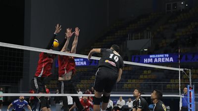 الأهلي يفوز على بتروجت ويقترب من التتويج بلقب دوري الكرة الطائرة