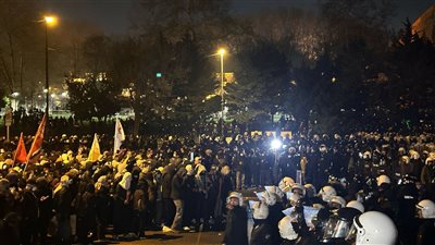 توقيف 41 شخصا بتهمة إهانة الرئيس في احتجاجات إسطنبول بتركيا