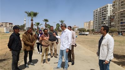محافظ السويس يتفقد الحدائق العامة استعدادًا لعيد الفطر ويوجه بسرعة إنجاز أعمال الصيانة