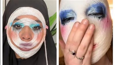 تريند يهدد صحة البشرة.. لصق خيوط الصوف بالغراء على الوجه يثير الجدل على تيك توك بين الفتيات
