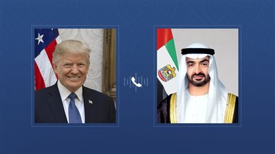 الرئيس الإماراتي يبحث هاتفيا مع نظيره الأمريكي تطورات الأوضاع في غزة ويطالبه بدعم حل الدولتين