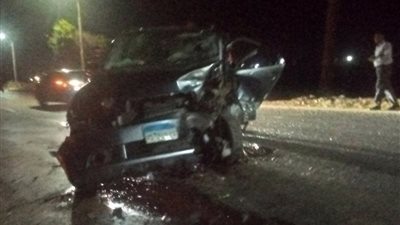 إصابة 7 أشخاص إثر حادث تصادم سيارتين ملاكي بالمراغة في سوهاج| أسماء