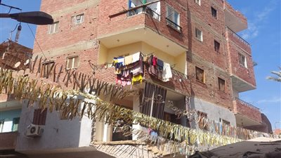 مصرع شخصين وإصابة ثالث في انهيار شرفة عقار بالحوامدية