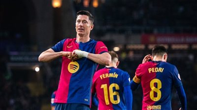 تشكيل برشلونة المتوقع أمام جيرونا في الليجا.. ليفاندوفسكي أساسيًا