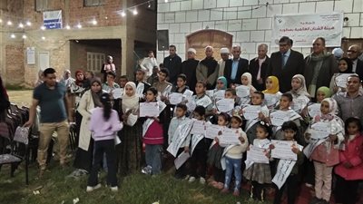 تكريم 130 من حفظة القران الكريم بقرية شطورة في سوهاج