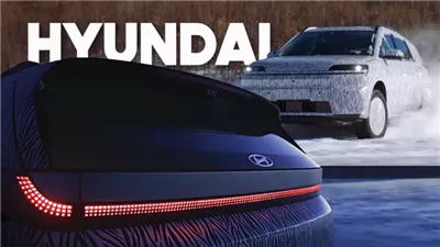 هيونداي تشوق محبيها لسيارتها الرياضية الكهربائية الجديدة بتصميم فريد في الصين