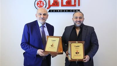 القاهرة 24 يكرم الفنان جمال سليمان والمخرج رؤوف عبد العزيز عن مسلسل أهل الخطايا