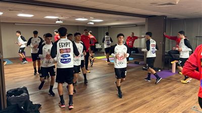 منتخب الناشئين يختتم تدريباته استعدادًا لمواجهة جنوب إفريقيا في كأس الأمم الإفريقية