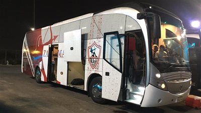 الزمالك يصل إلى استاد القاهرة لمواجهة سيراميكا