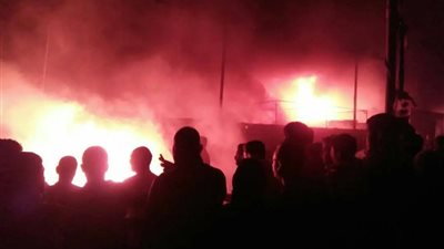 خسائر بالملايين.. السيطرة على حريق بمصنع بلاستيك في الغربية 