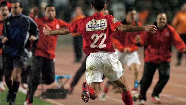 احتفال محمد أبو تريكة