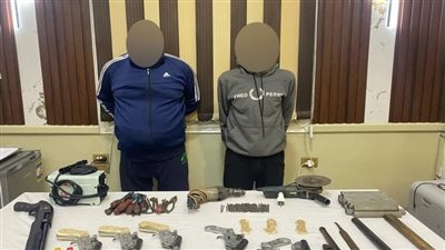 القبض على عنصرين إجراميين لإداراتهما ورشة لتصنيع وبيع السلاح بالدقهلية