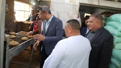 محافظ السويس يتابع عمل المخابز خلال إجازة العيد