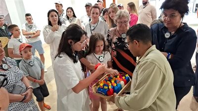 متحف شرم الشيخ يستقبل الزوار في عيد الفطر بتوزيع الحلوى| صور 