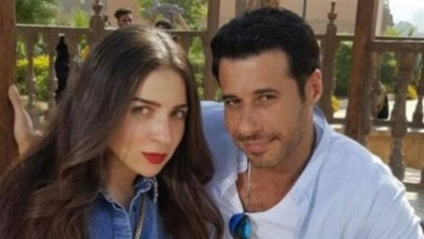 أحمد السعدني ومي