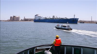 ميناء دمياط يستقبل أكثر من 35 ألف طن بضائع خلال 24 ساعة