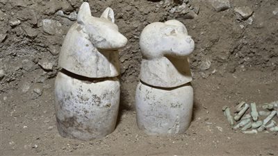 من بينها مخزن للزيوت والنبيذ.. تفاصيل الاكتشافات الأثرية الجديدة بمعبد الرامسيوم في الأقصر