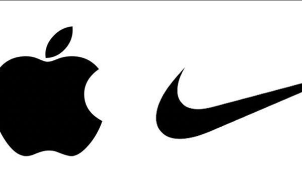 علامة Nike وApple