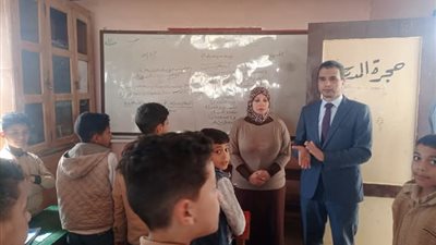 وكيل تعليم كفر الشيخ يتفقد مدارس بإدارة شرق كفر التعليمية