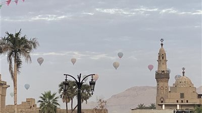 تعليق رحلات البالون الطائر بالأقصر لمدة 4 أيام بسبب سوء الأحوال الجوية
