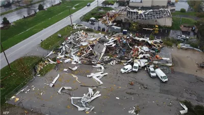 17 قتيلًا جراء عواصف وفيضانات في الولايات المتحدة الأمريكية
