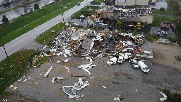  عواصف وفيضانات في