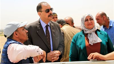 بعد واقعة نجع الشيخ حمد.. محافظ سوهاج يتفقد المناطق الأثرية بأتريبس والهجارسة| صور