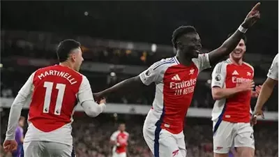 ساكا أساسيًا.. تشكيل أرسنال الرسمي لمباراة باريس سان جيرمان بدوري الأبطال