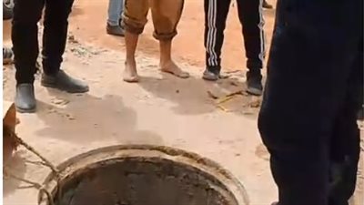 سقوط 4 أشخاص في بلاعة صرف صحي بالشرقية.. والحماية المدنية تحاول إنقاذهم