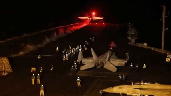 هجوم طائرات أمريكية