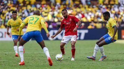 الطاقم التحكيمي لـ مباراتي الأهلي وصن داونز في دوري أبطال إفريقيا 