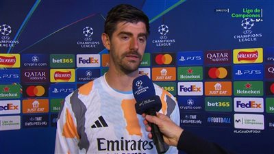 كورتوا: أرسنال فريق قوي على أرضه.. وفي الشوط الثاني نسينا كيفية لعب كرة القدم