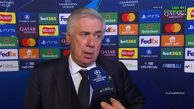 أنشيلوتي: أرسنال لعبوا بشكل أفضل.. وانهرنا بعد هدفهم الثاني