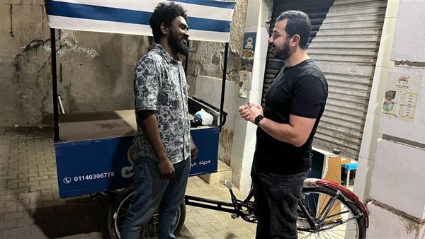 البائع السوداني خلال