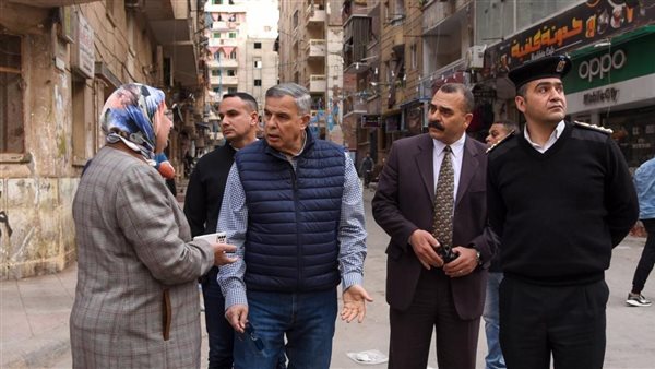 جولة محافظ الإسكندرية