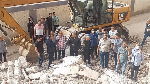 عقار أسيوط المنهار