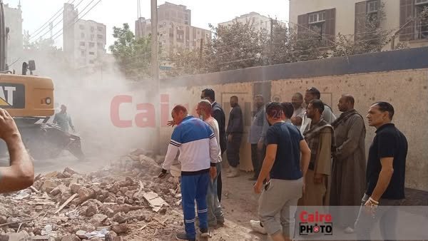 عقار أسيوط المنهار