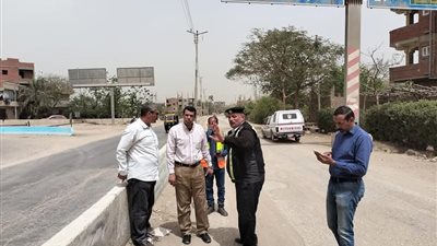 غلق إحدى طلعات الطريق الإقليمي بالمنوفية من الباجور بداية من اليوم
