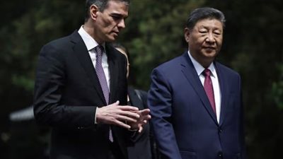 لمواجهة التنمر التجاري| الرئيس الصيني يدعو للتعاون مع الاتحاد الأوروبي.. ويدين سياسة الرسوم الأمريكية