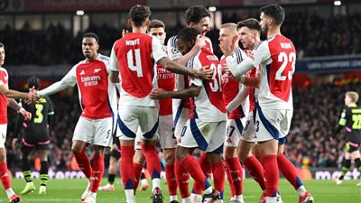 تشكيل أرسنال الرسمي لمواجهة إيبسويتش تاون في الدوري الإنجليزي