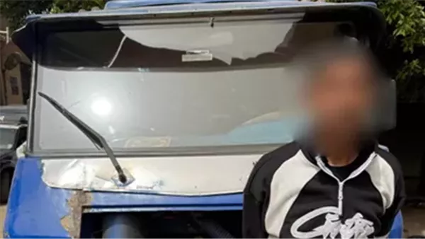 المتهم والسيارة المضبوطة