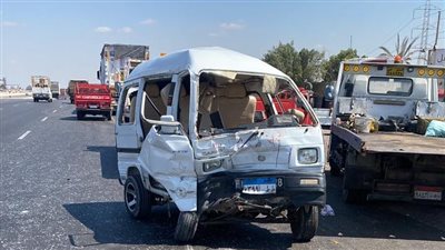 إصابة 16 شخصا في انقلاب سيارة سوزوكي على طريق أسيوط الغربي بالفيوم