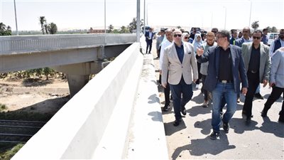 شريان تنموي جديد.. محافظ بني سويف: نسب تنفيذ محور الفشن وصلت لـ95%