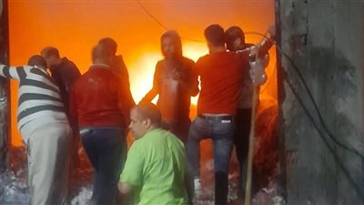 مصرع شخصين إثر نشوب حريق في مصنع مراتب بالمنطقة الصناعية بالمحلة 
