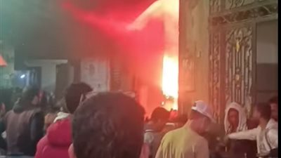 اندلاع حريق بمحيط شركة الزهور بشارع ناهيا والحماية المدنية تجري عملية التبريد