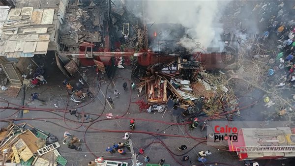 السيطرة على حريق