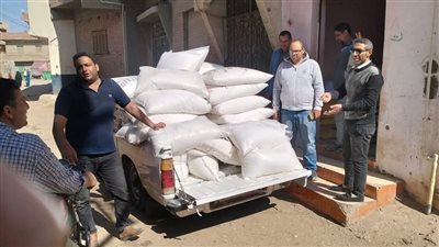 ضبط 4.5 طن سماد مدعم خلال حملة على المحال التجارية في بني سويف 