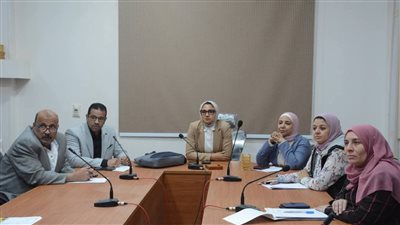 نائب محافظ الوادي الجديد تبحث الإجراءات التنفيذية لإنشاء جهاز شبكات المرافق