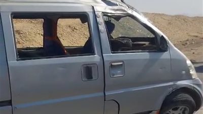 بينهم سيدات.. مصرع شخصين وإصابة 4 آخرين إثر حادث مروع على صحراوي قنا| أسماء