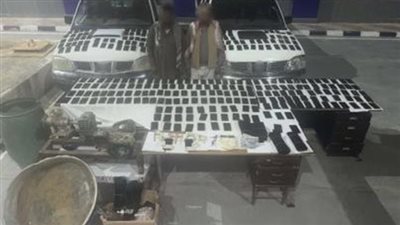 بـ4 ملايين جنيه.. ضبط عنصرين إجراميين بحوزتهما 36 كجم حشيش بشمال سيناء